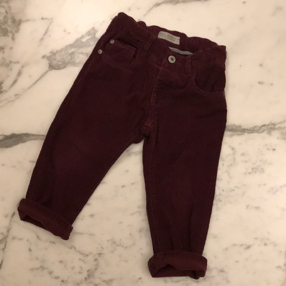 boys maroon jeans
